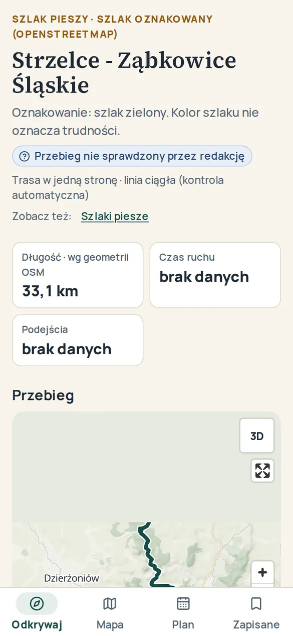 Przewodnik Sudecki na telefonie
